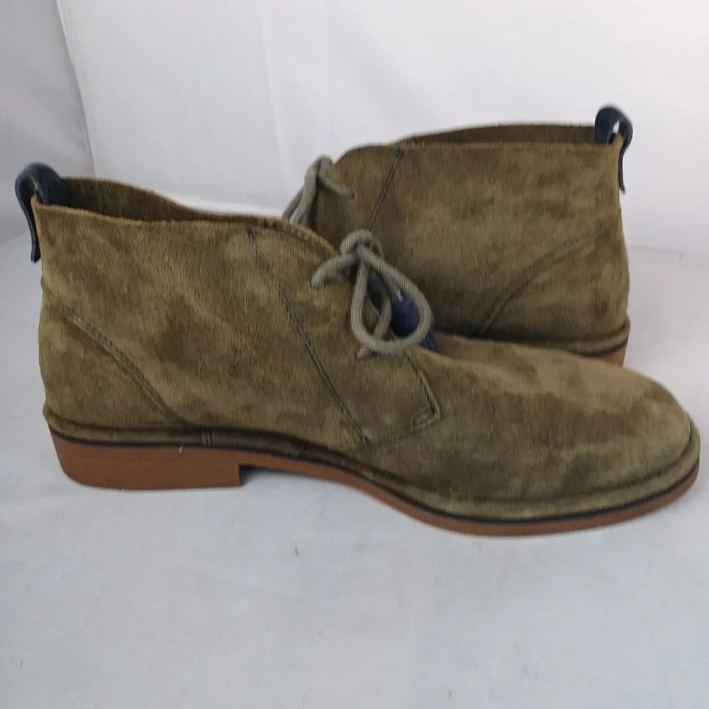Hush Puppies Cyra  Catelyn Dk Olive Suede Women's Boots Sz 9.5 Medium